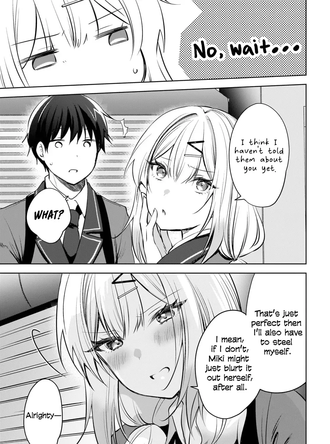 The Babe at My Back Has Her Eye on Me. I’m Done For. Chapter 21 page 7 - 