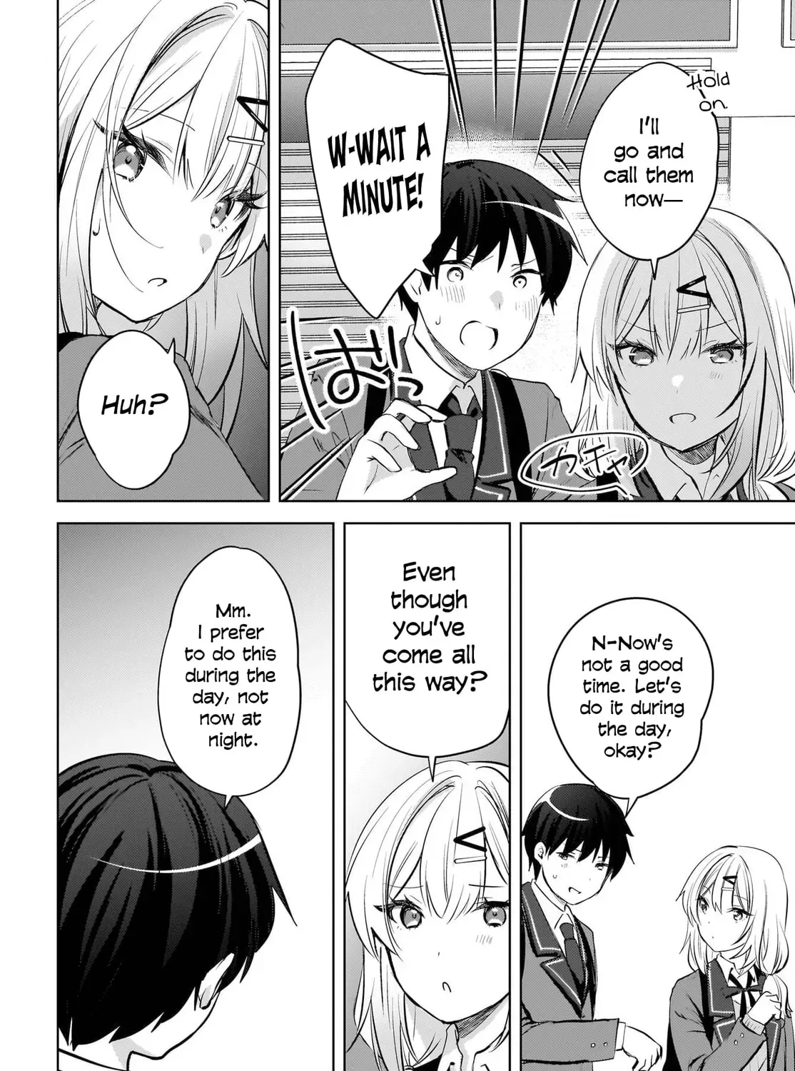 The Babe at My Back Has Her Eye on Me. I’m Done For. Chapter 21 page 9 - 