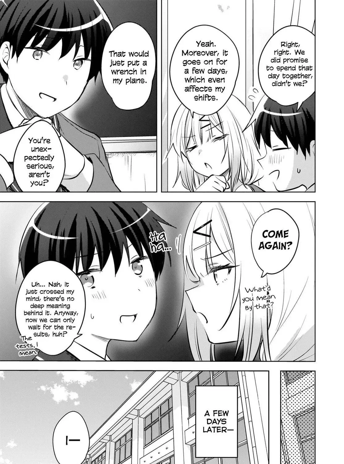 The Babe at My Back Has Her Eye on Me. I’m Done For. Chapter 22 page 19 - 