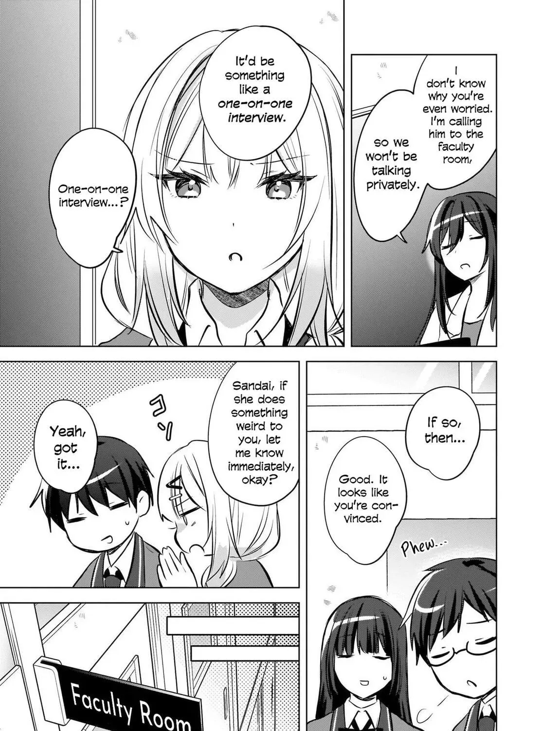 The Babe at My Back Has Her Eye on Me. I’m Done For. Chapter 22 page 31 - 