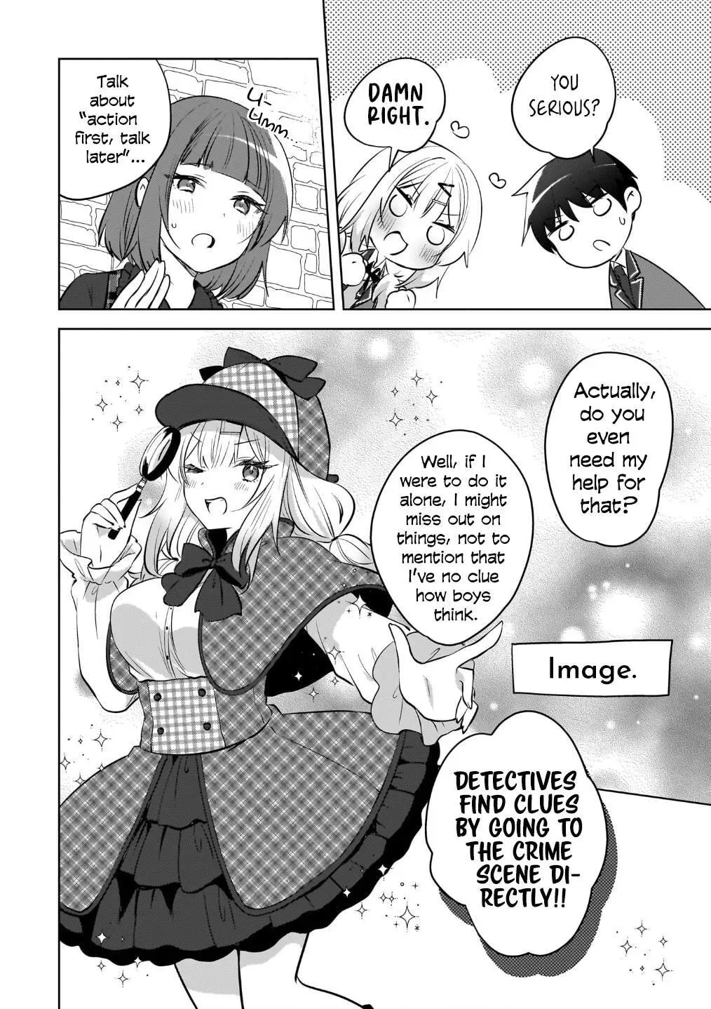 The Babe at My Back Has Her Eye on Me. I’m Done For. Chapter 23 page 12 - 