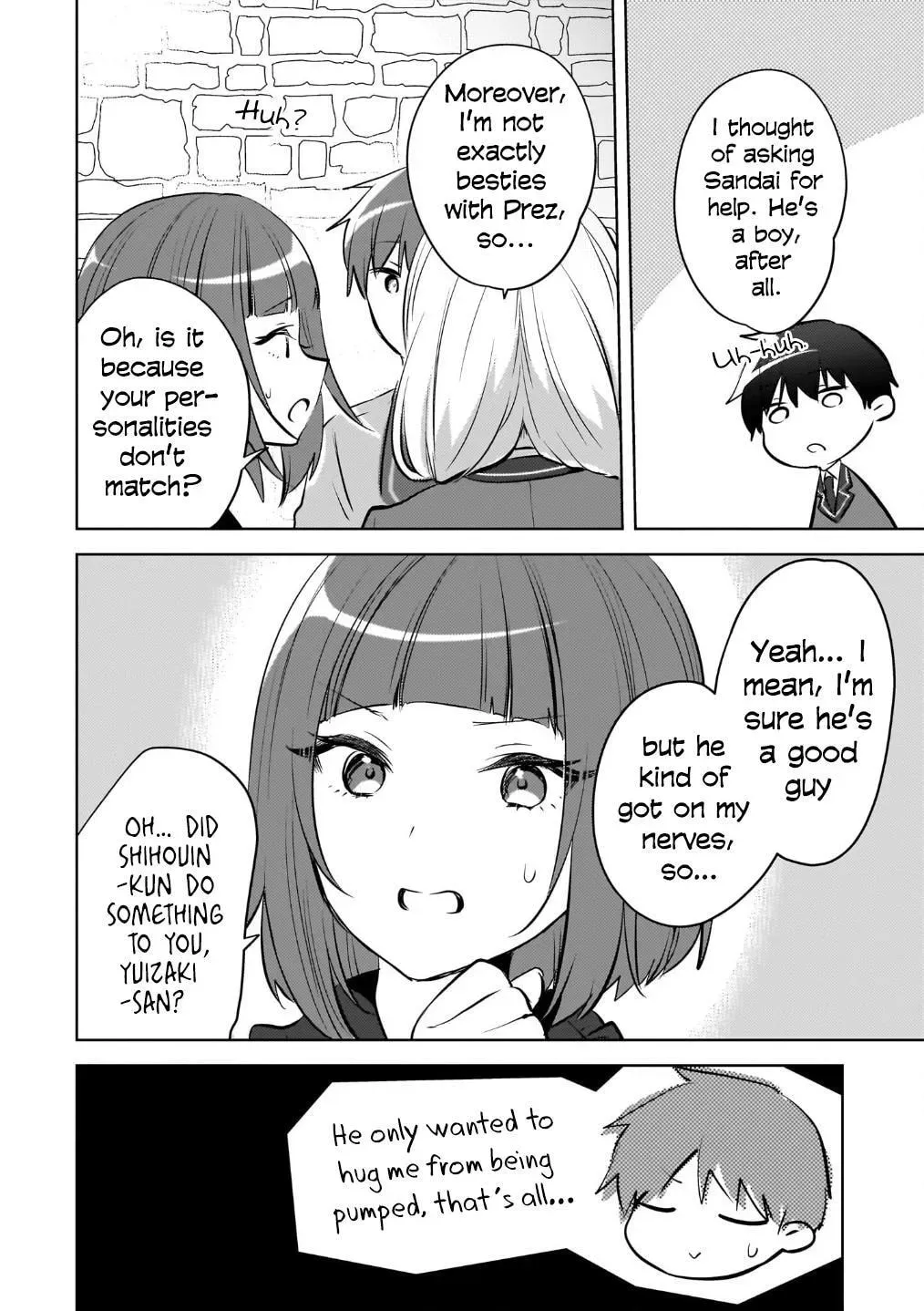 The Babe at My Back Has Her Eye on Me. I’m Done For. Chapter 23 page 8 - 