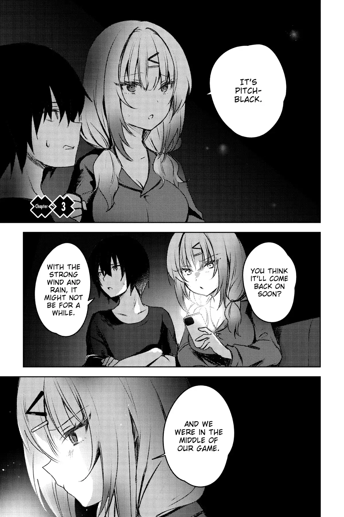 The Babe at My Back Has Her Eye on Me. I’m Done For. Chapter 3 page 1 - 