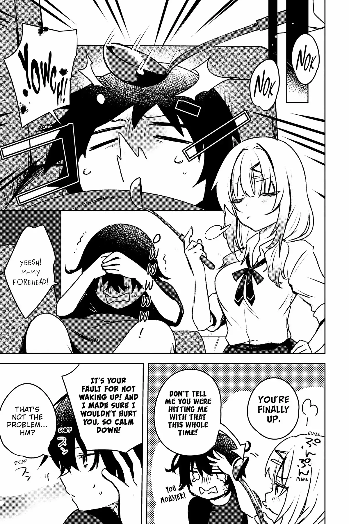 The Babe at My Back Has Her Eye on Me. I’m Done For. Chapter 3 page 13 - 