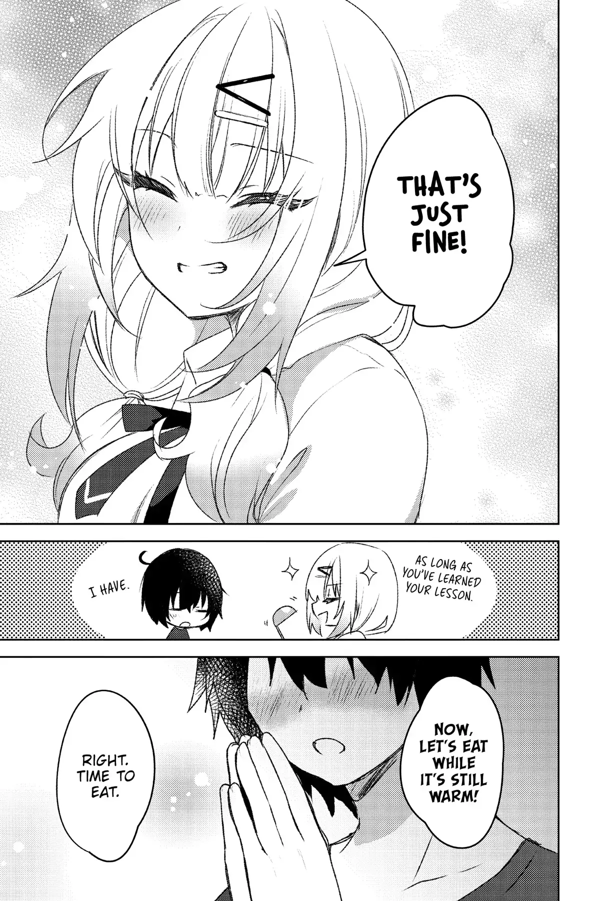 The Babe at My Back Has Her Eye on Me. I’m Done For. Chapter 3 page 17 - 