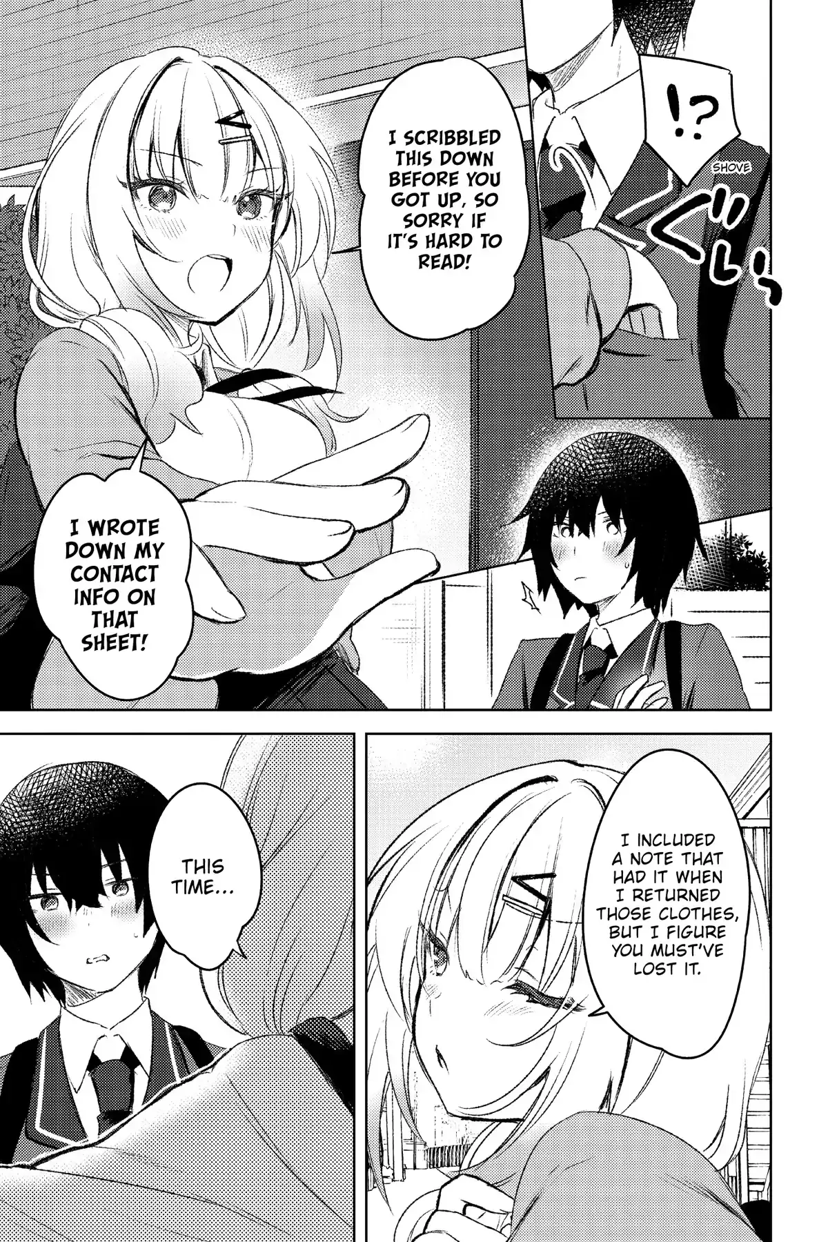 The Babe at My Back Has Her Eye on Me. I’m Done For. Chapter 3 page 19 - 