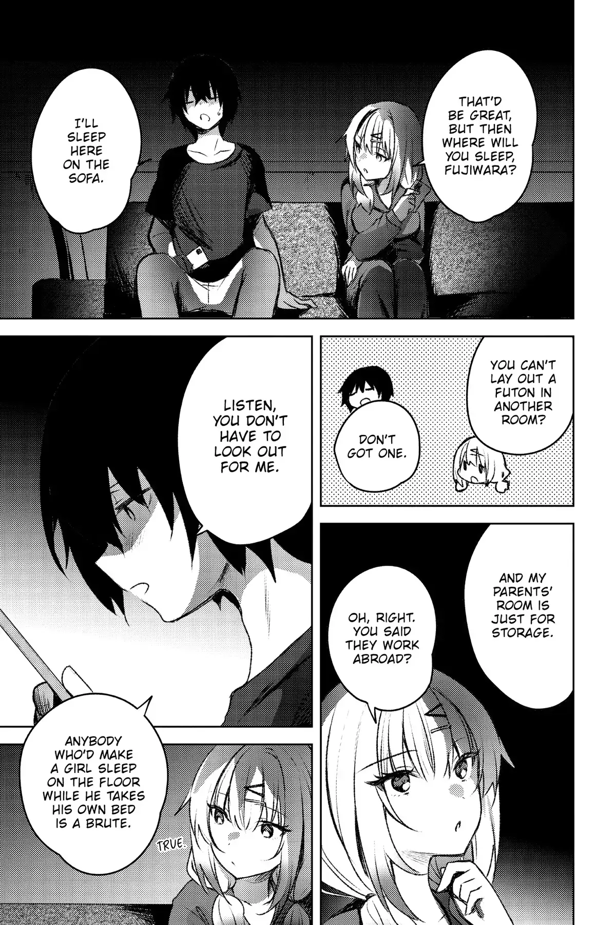 The Babe at My Back Has Her Eye on Me. I’m Done For. Chapter 3 page 3 - 