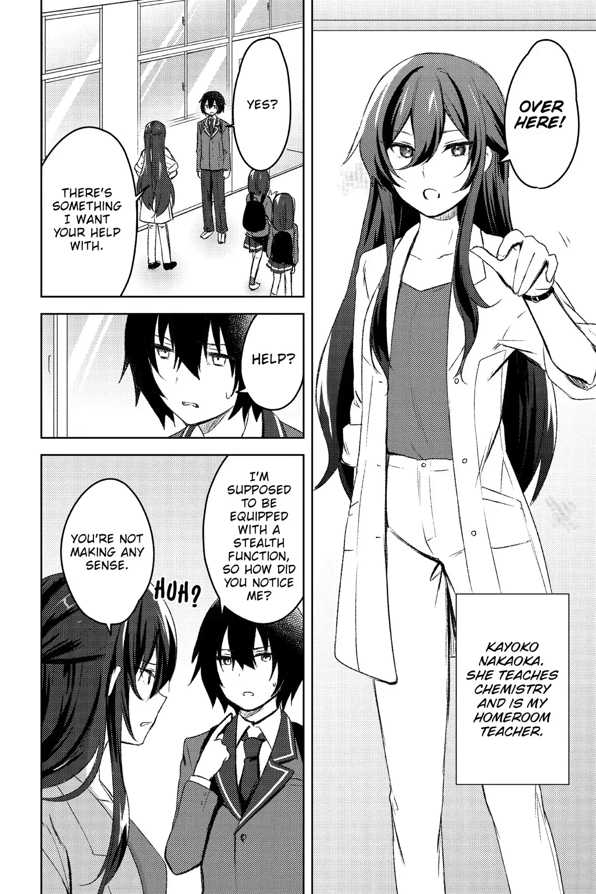 The Babe at My Back Has Her Eye on Me. I’m Done For. Chapter 4 page 2 - 