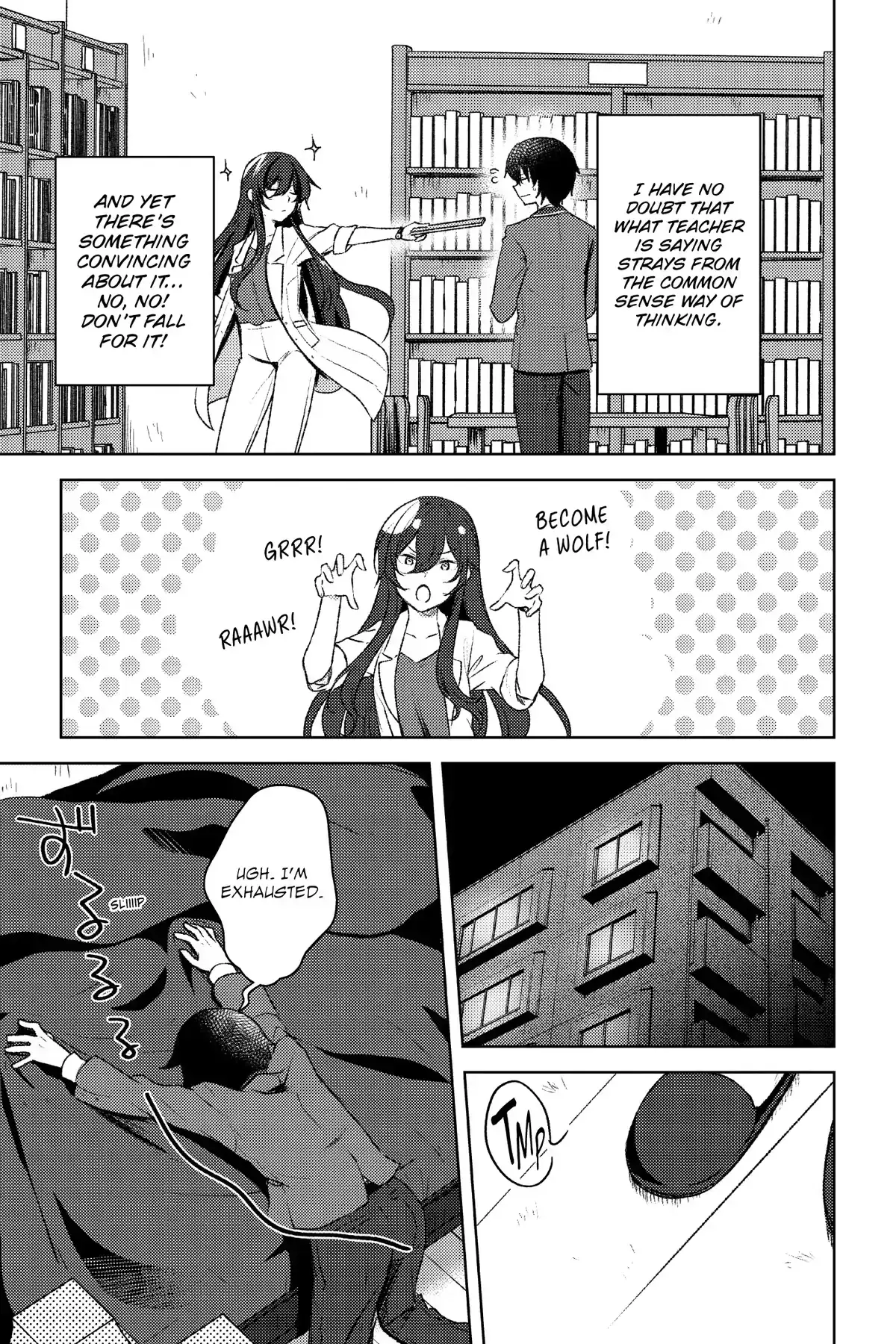 The Babe at My Back Has Her Eye on Me. I’m Done For. Chapter 4 page 11 - 