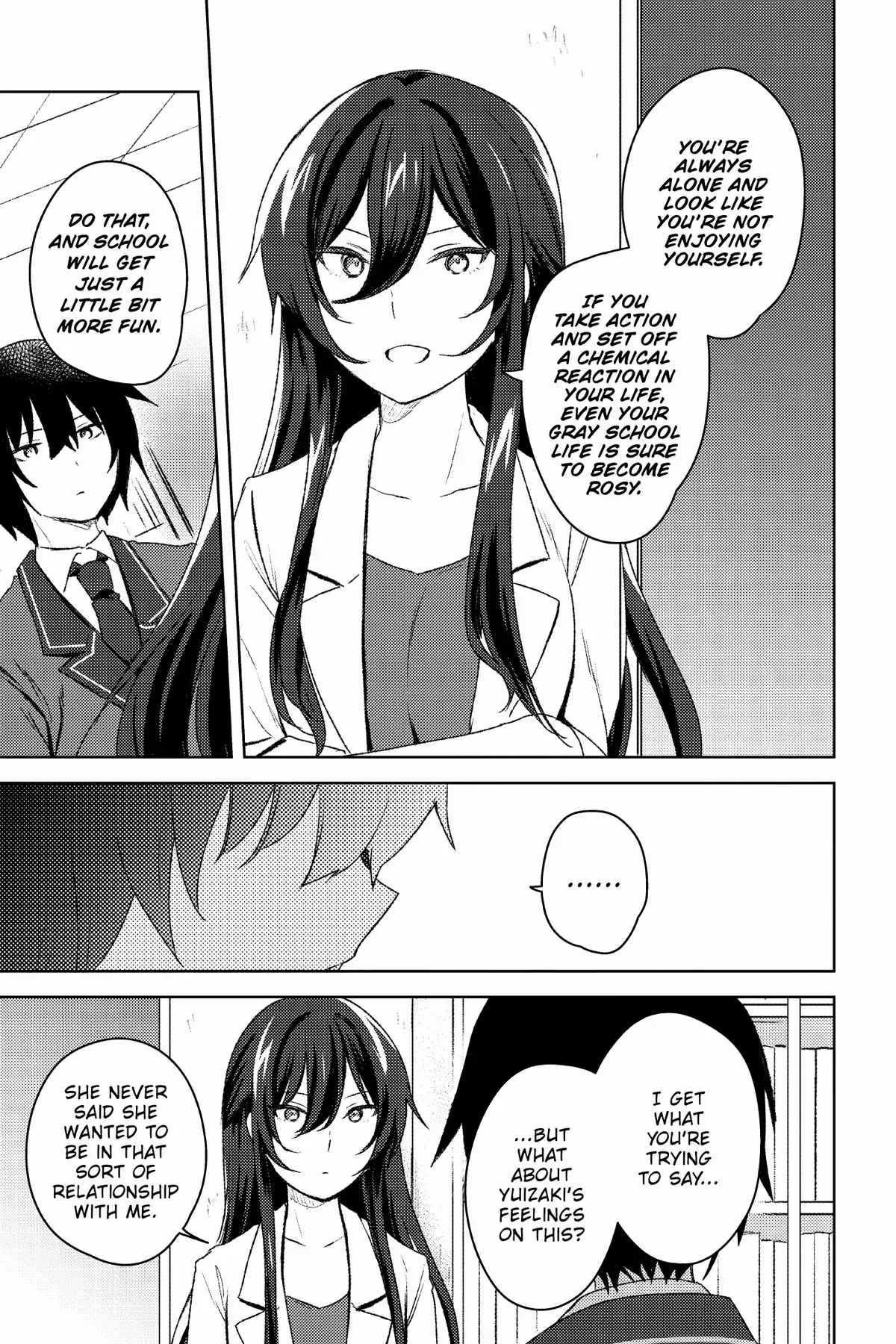 The Babe at My Back Has Her Eye on Me. I’m Done For. Chapter 4 page 9 - 