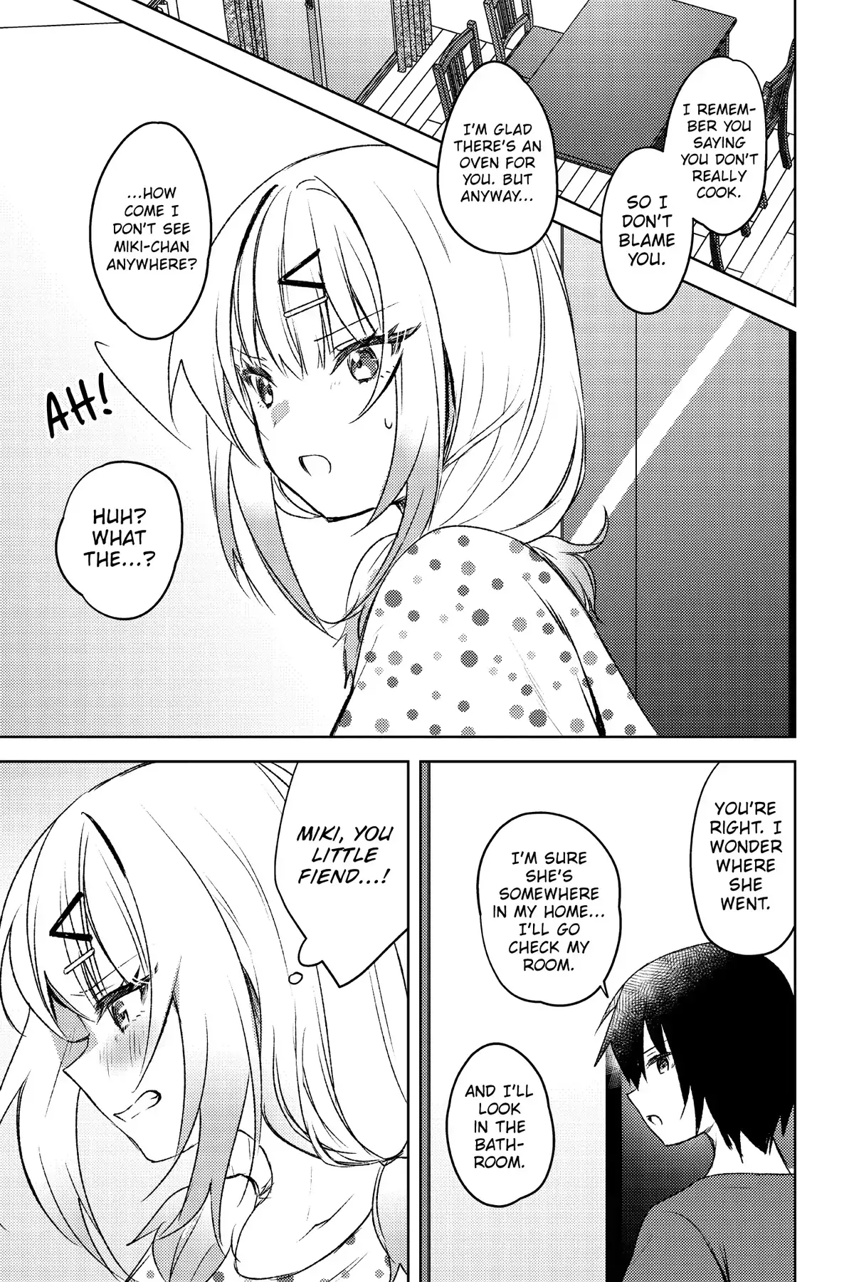 The Babe at My Back Has Her Eye on Me. I’m Done For. Chapter 5 page 13 - 