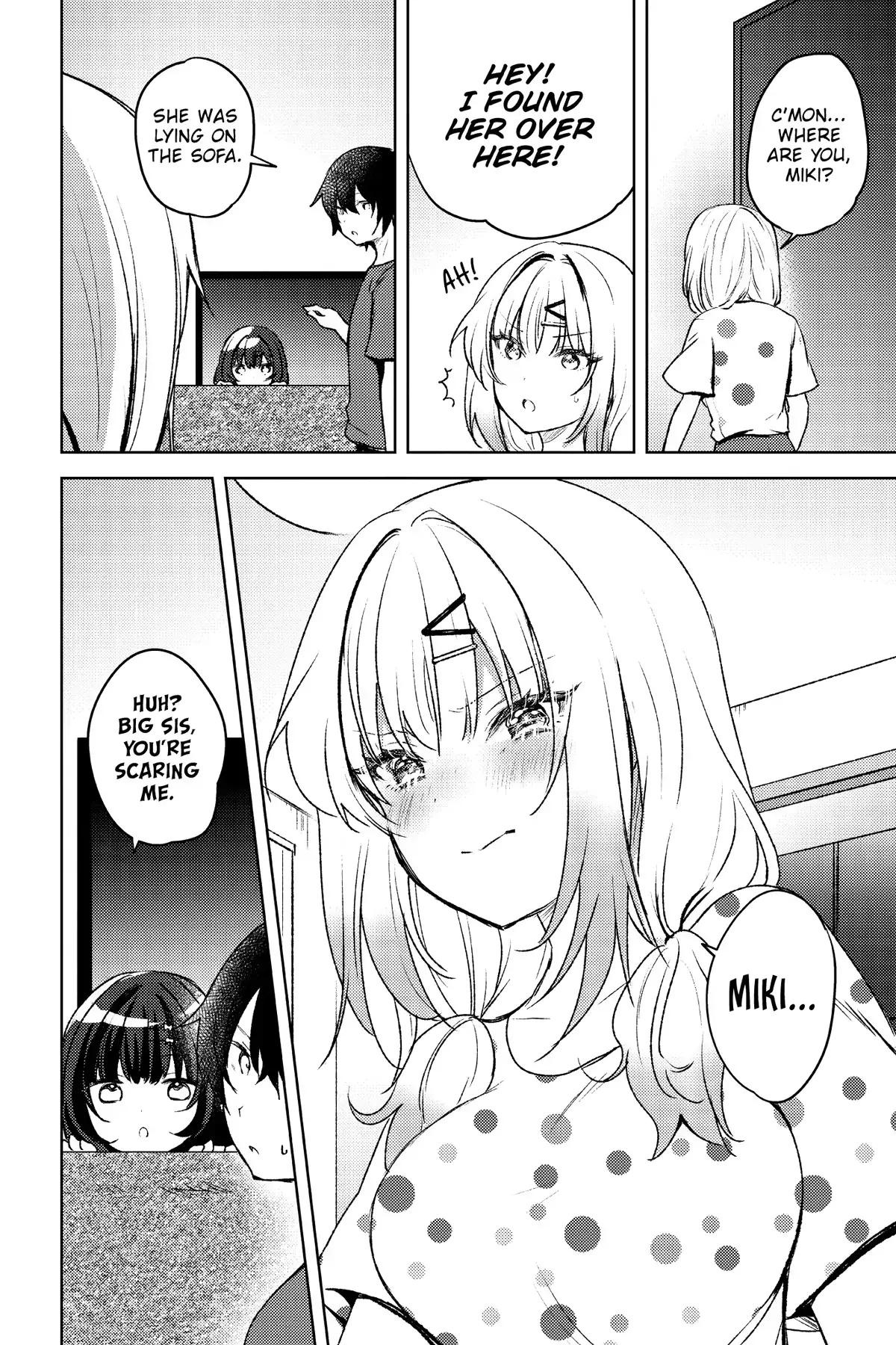 The Babe at My Back Has Her Eye on Me. I’m Done For. Chapter 5 page 14 - 