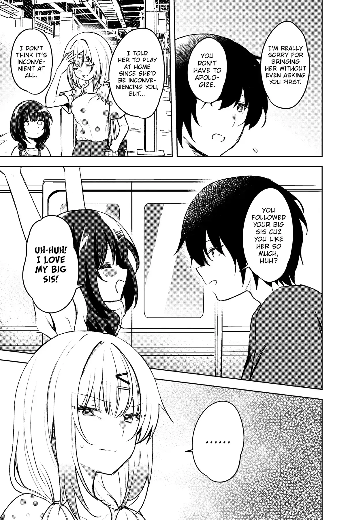 The Babe at My Back Has Her Eye on Me. I’m Done For. Chapter 5 page 3 - 