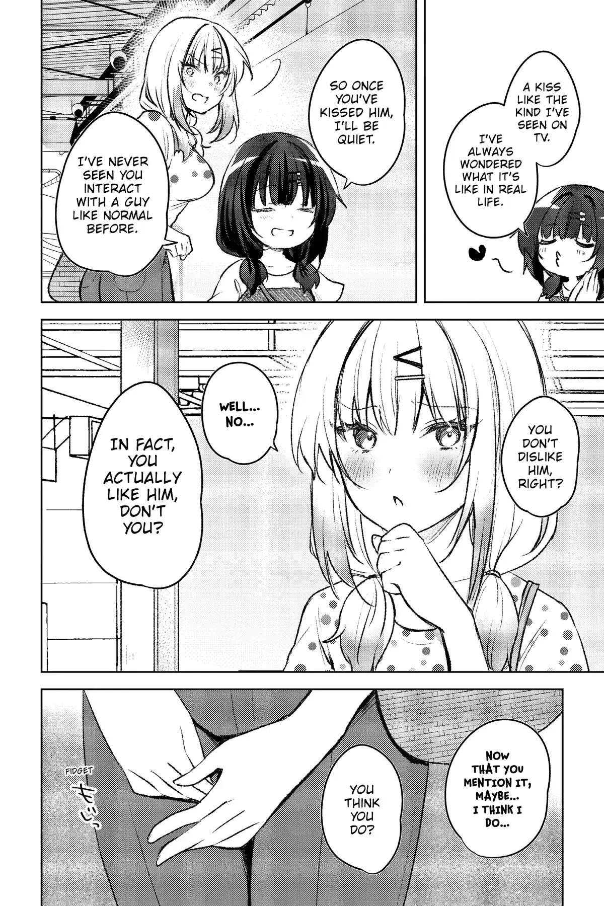 The Babe at My Back Has Her Eye on Me. I’m Done For. Chapter 5 page 8 - 