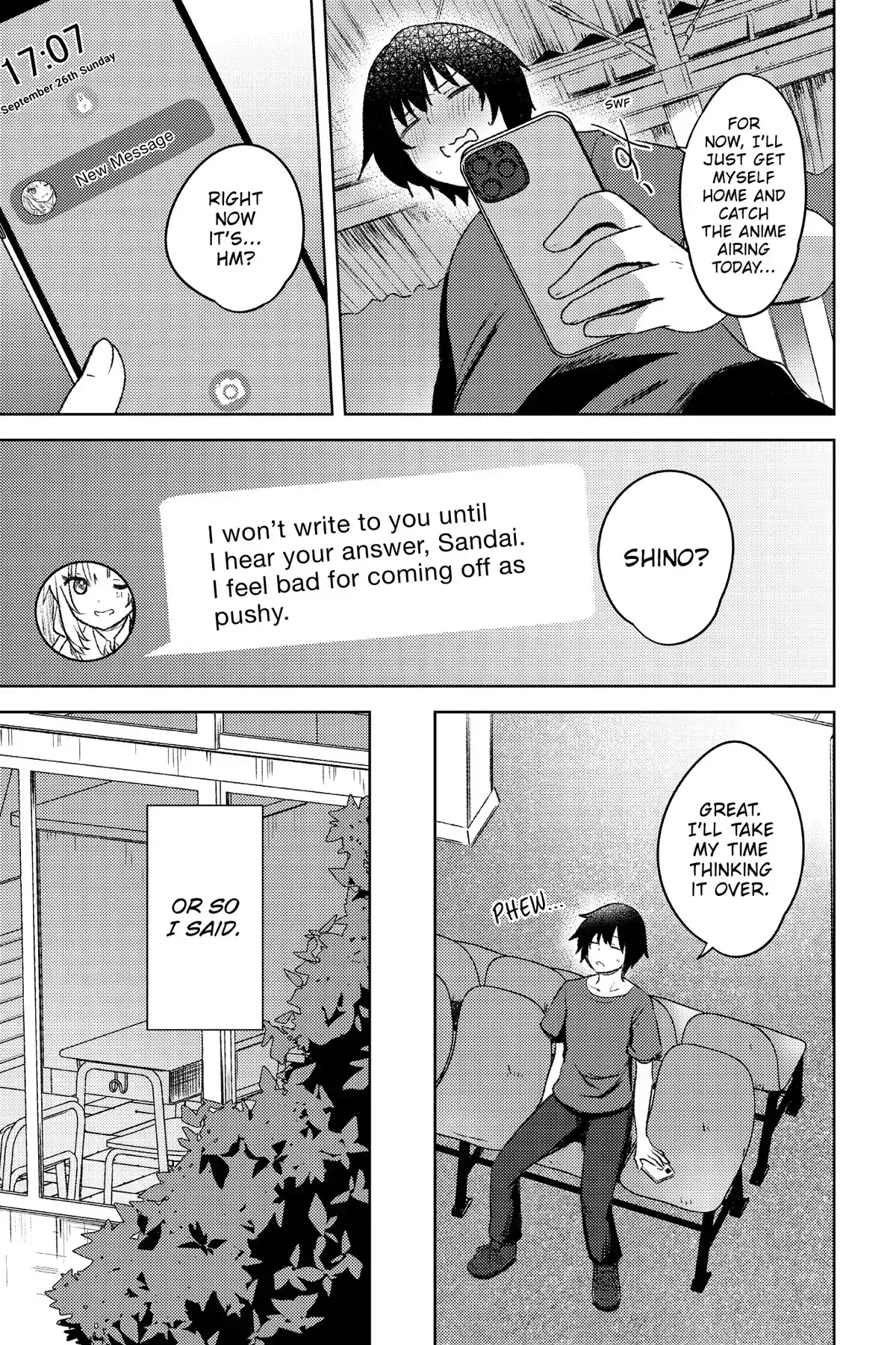 The Babe at My Back Has Her Eye on Me. I’m Done For. Chapter 6 page 21 - 