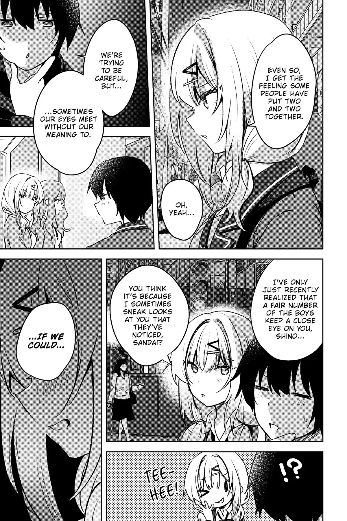 The Babe at My Back Has Her Eye on Me. I’m Done For. Chapter 7 page 11 - 