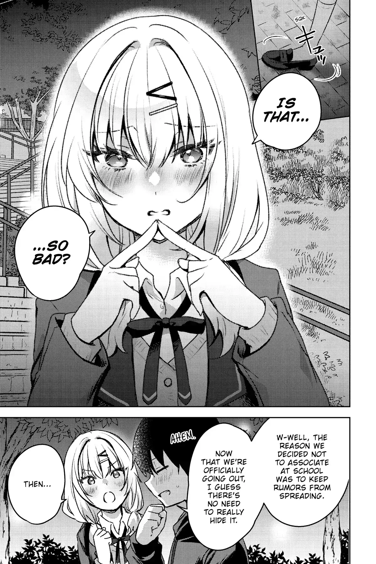 The Babe at My Back Has Her Eye on Me. I’m Done For. Chapter 7 page 13 - 