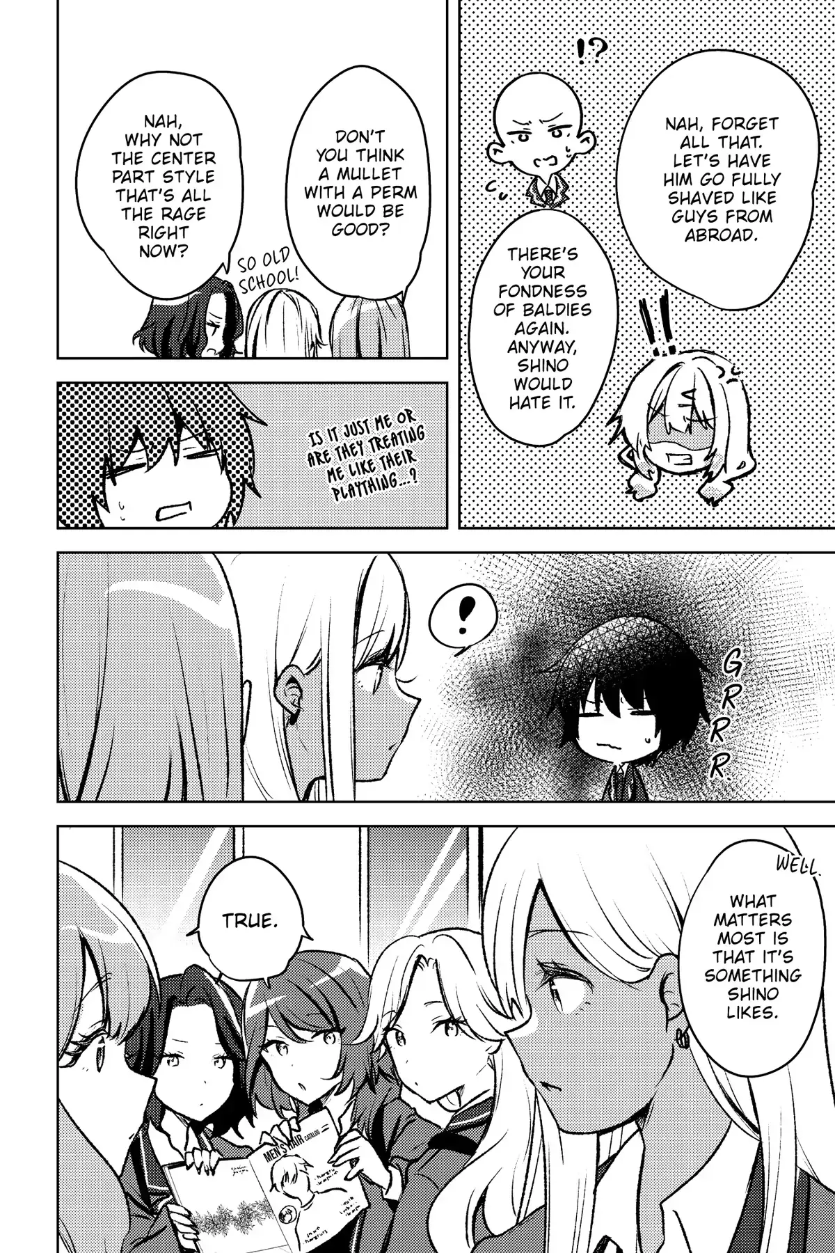 The Babe at My Back Has Her Eye on Me. I’m Done For. Chapter 8 page 16 - 