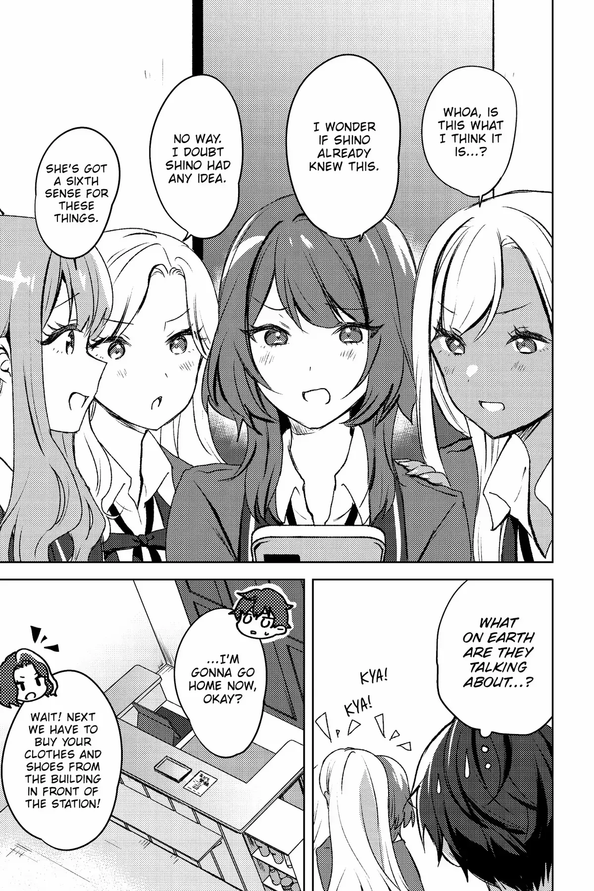 The Babe at My Back Has Her Eye on Me. I’m Done For. Chapter 8 page 21 - 