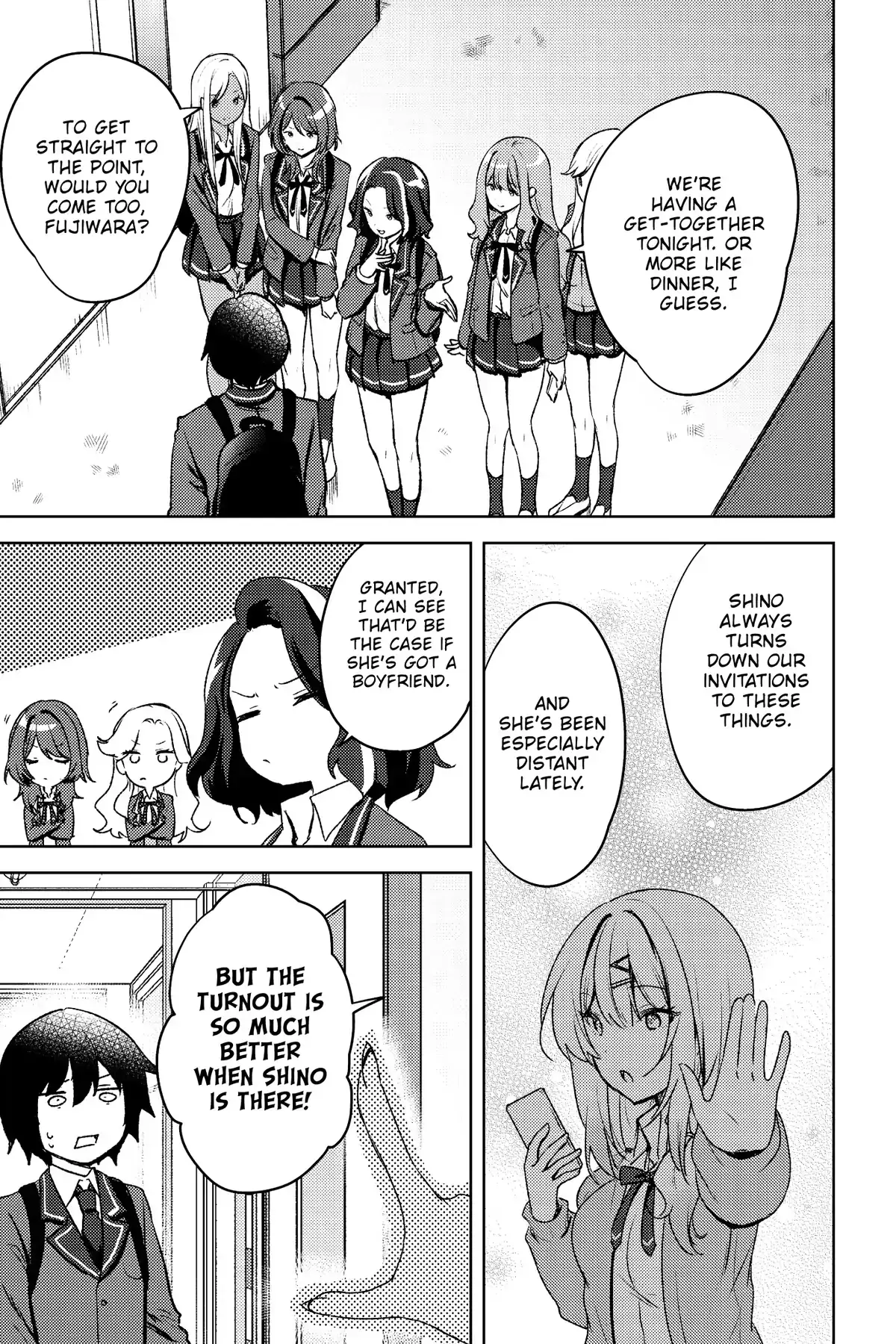 The Babe at My Back Has Her Eye on Me. I’m Done For. Chapter 8 page 5 - 
