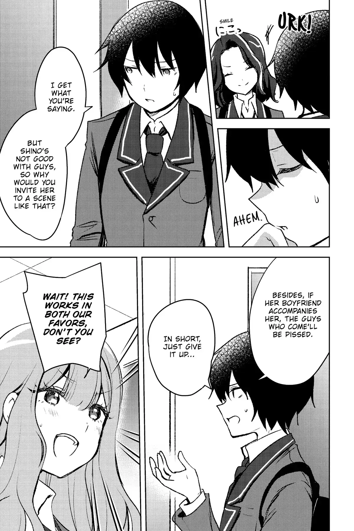 The Babe at My Back Has Her Eye on Me. I’m Done For. Chapter 8 page 9 - 