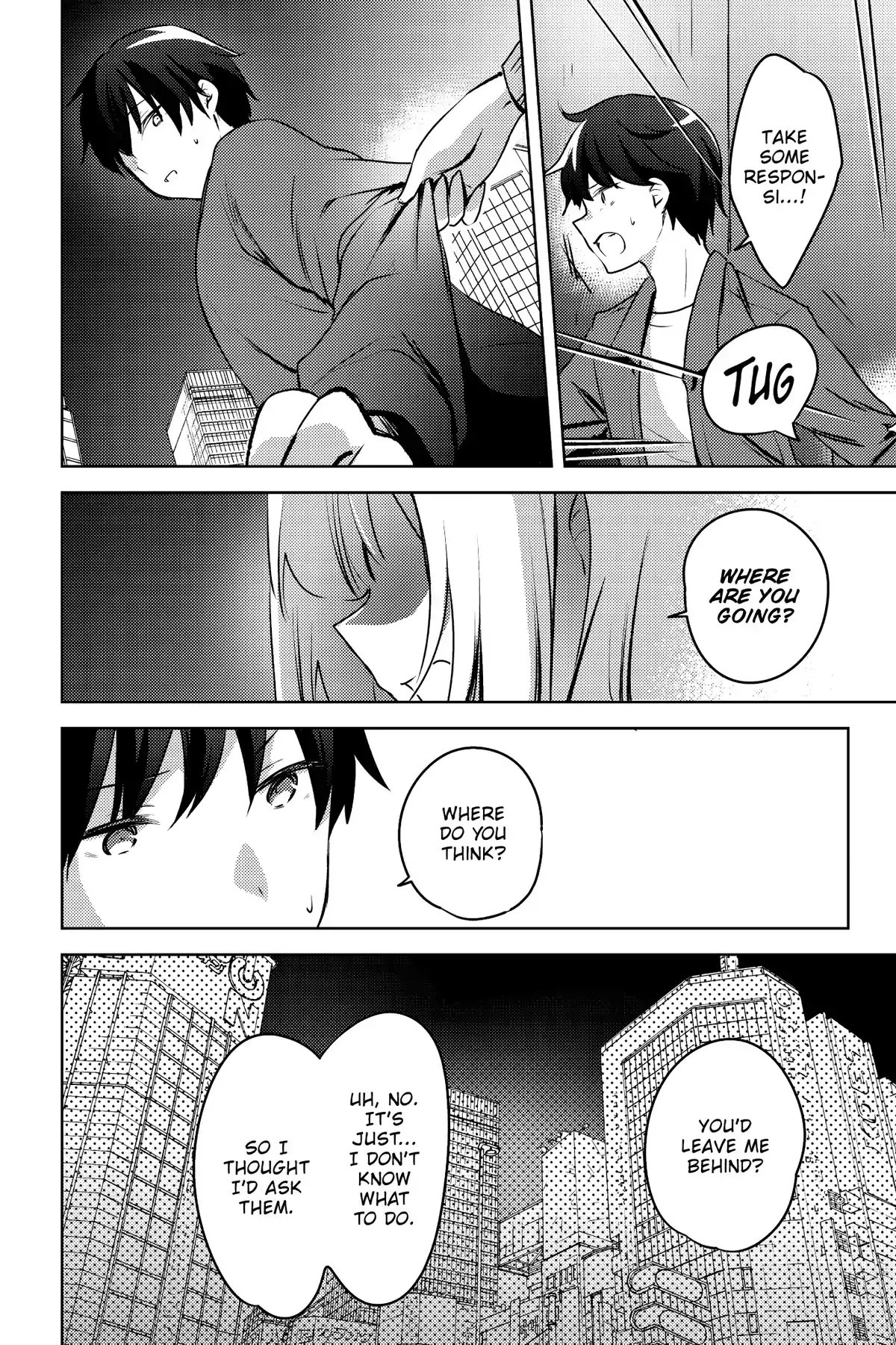 The Babe at My Back Has Her Eye on Me. I’m Done For. Chapter 9 page 6 - 