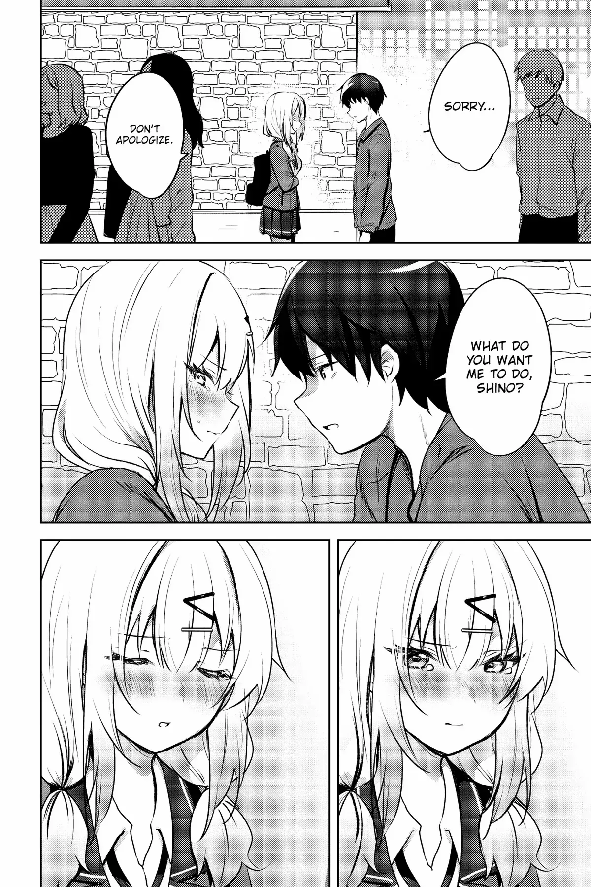 The Babe at My Back Has Her Eye on Me. I’m Done For. Chapter 9 page 8 - 
