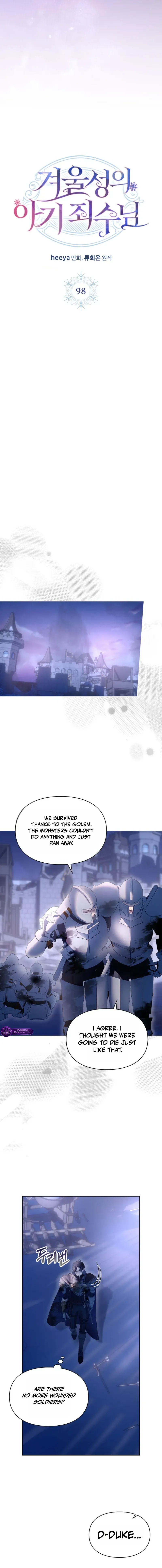 The Baby Prisoner in the Winter Castle Chapter 98 page 8 - 