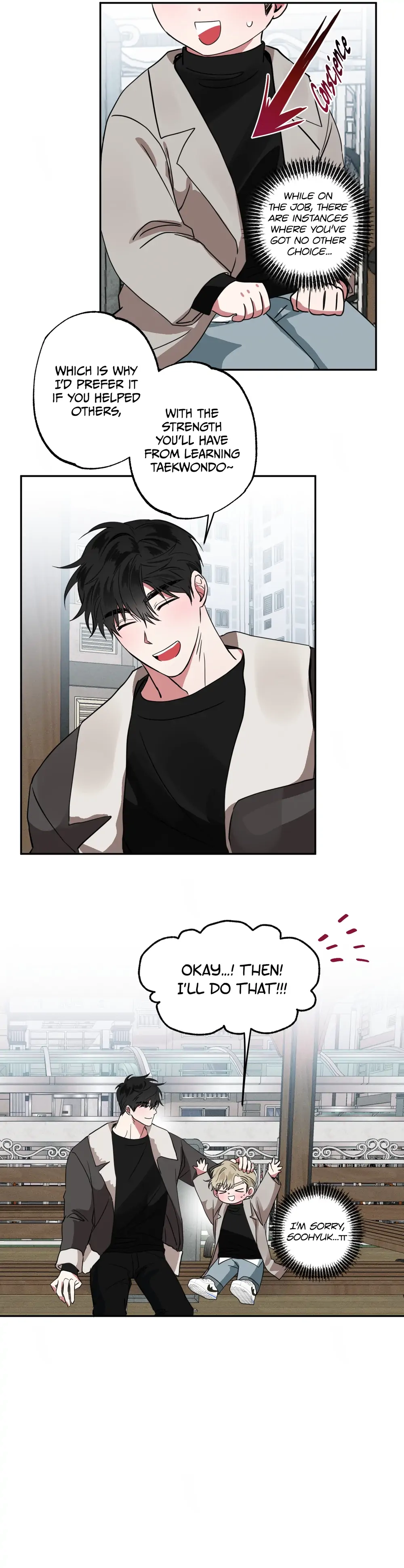 The Baby That Master Brought is Sus! Chapter 7 page 18 - 