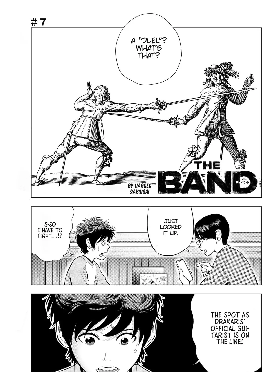 THE BAND Chapter 7 page 1 - 