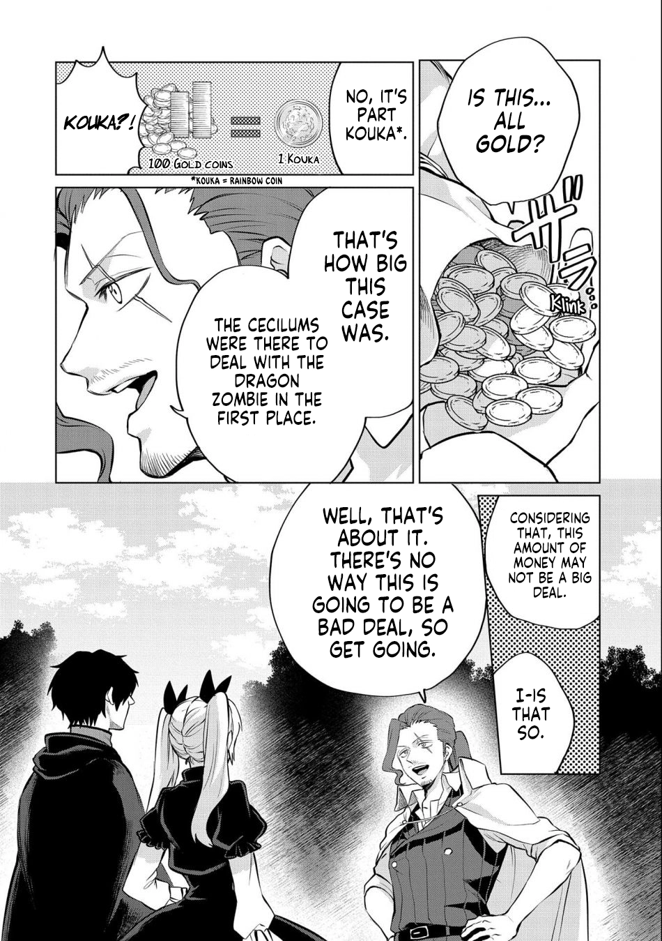 The Banished Cargo Master Awakens as the Only Necromancer in the World Chapter 11.2 page 12 - 