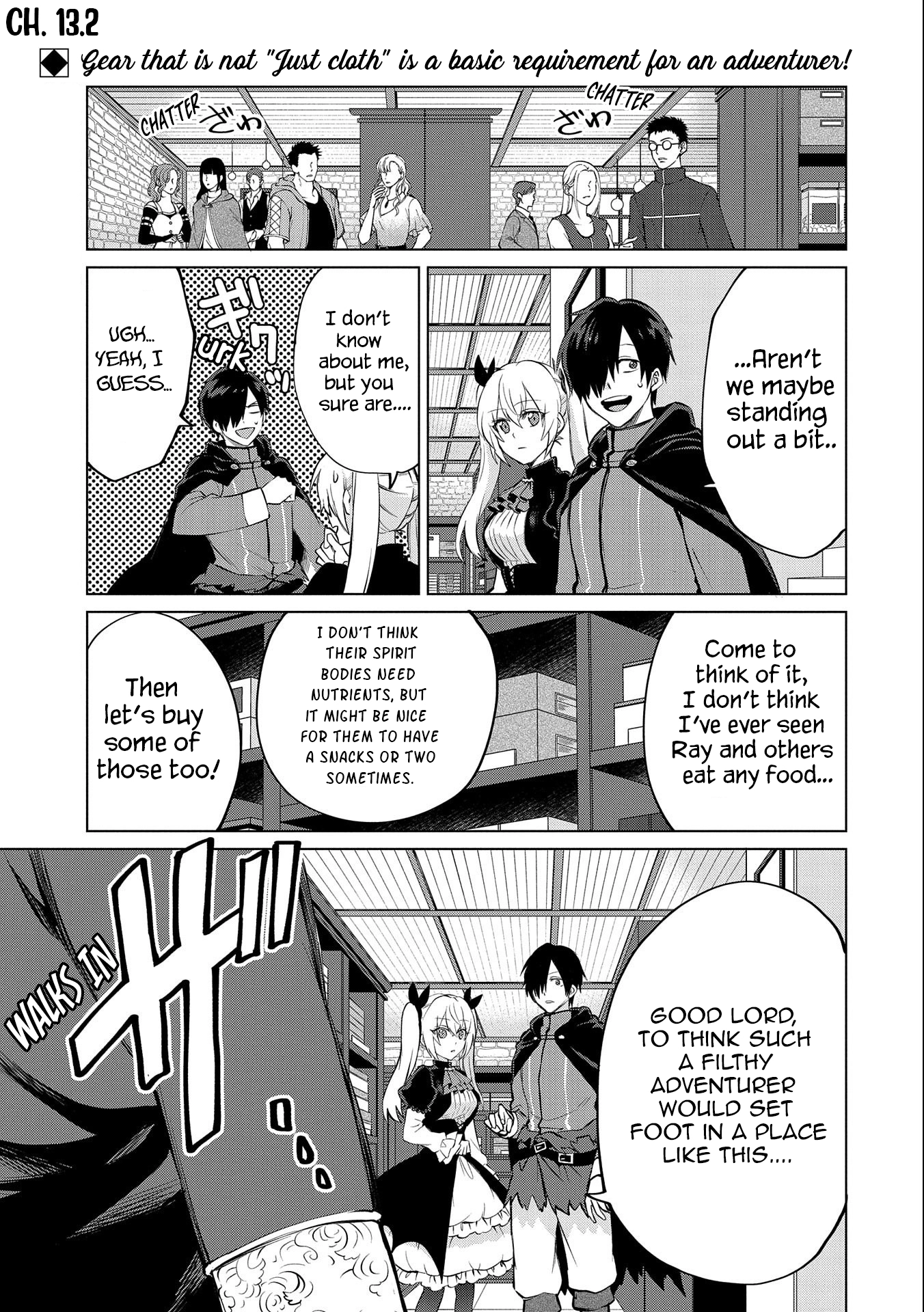 The Banished Cargo Master Awakens as the Only Necromancer in the World Chapter 13.2 page 1 - 