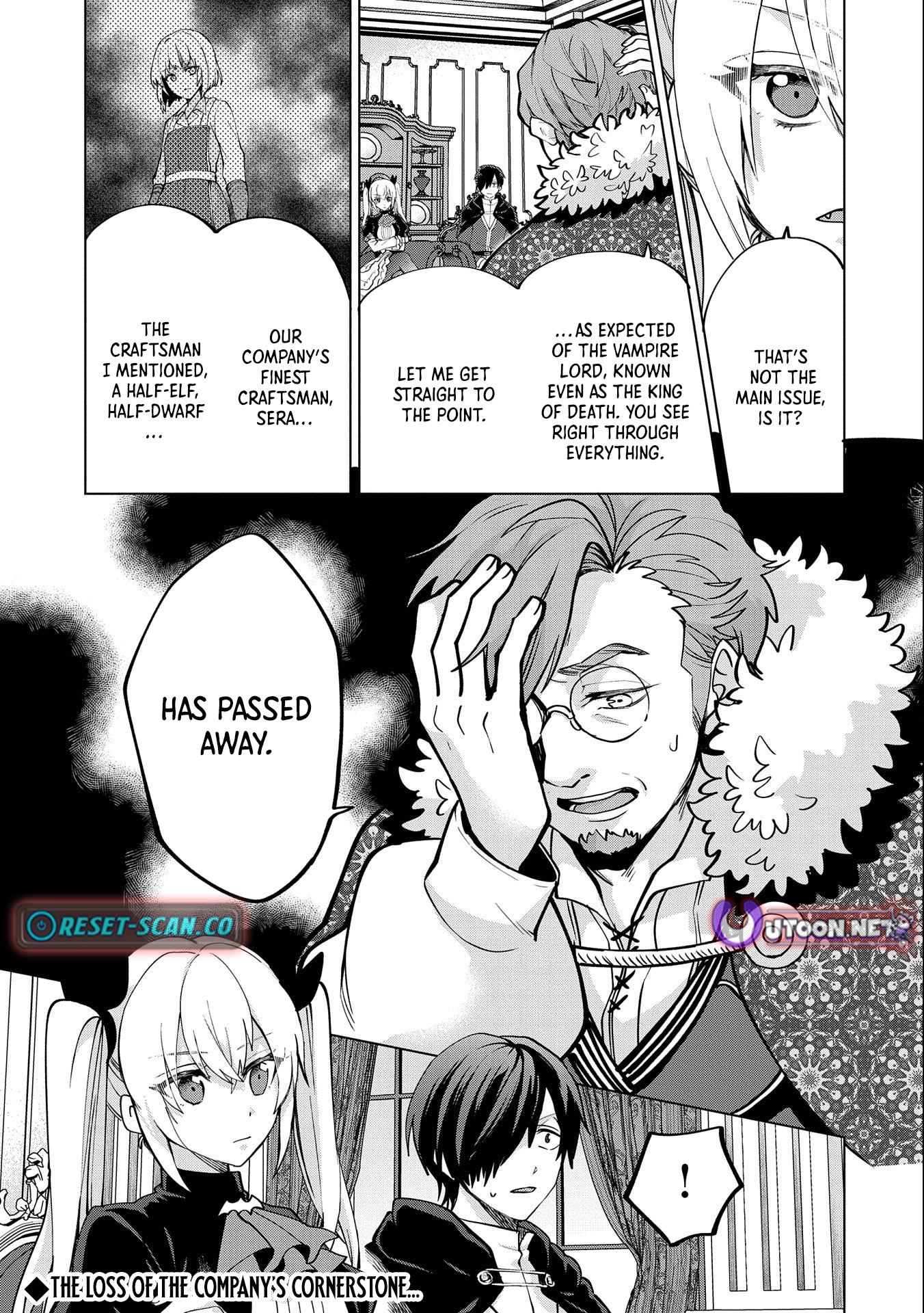 The Banished Cargo Master Awakens as the Only Necromancer in the World Chapter 21.2 page 14 - 