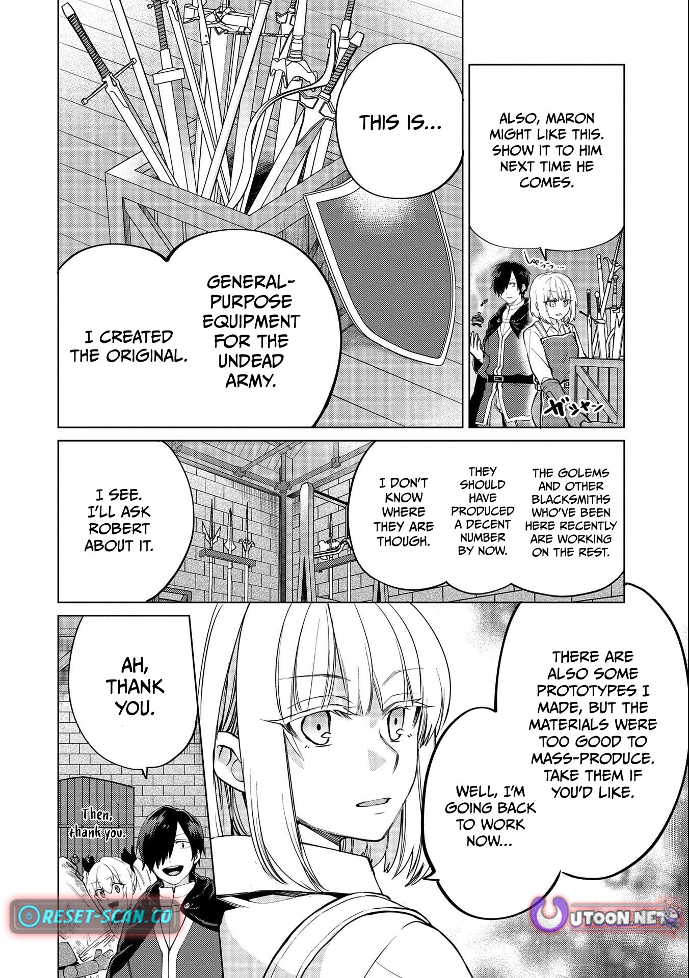 The Banished Cargo Master Awakens as the Only Necromancer in the World Chapter 24.1 page 9 - 