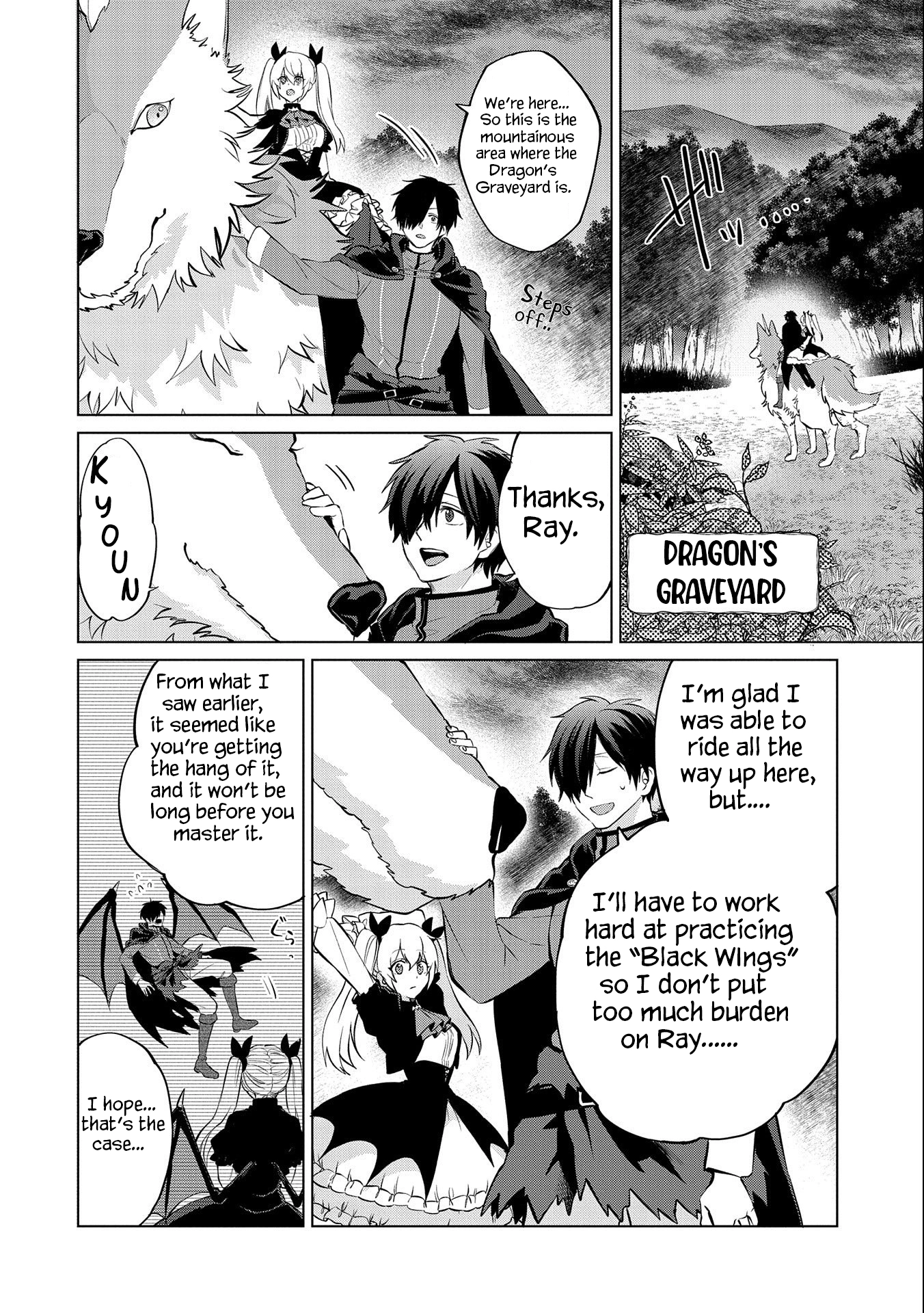 The Banished Cargo Master Awakens as the Only Necromancer in the World Chapter 8.1 page 4 - 