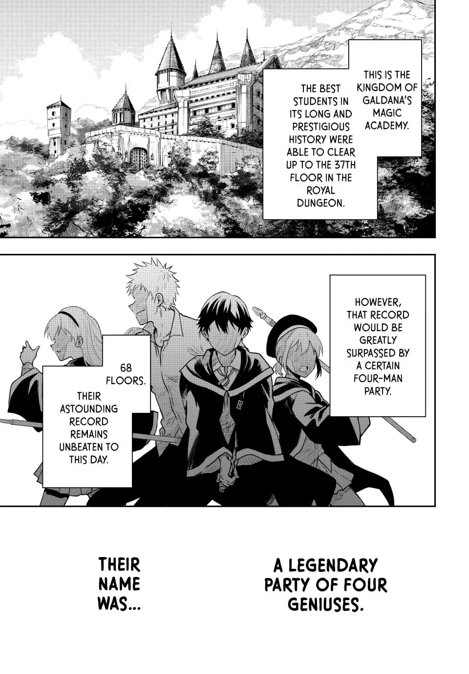 The Banished Court Magician Aims to Become the Strongest Chapter 1 page 1 - 