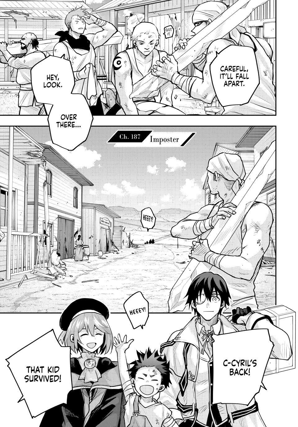 The Banished Court Magician Aims to Become the Strongest Chapter 187 page 1 - 