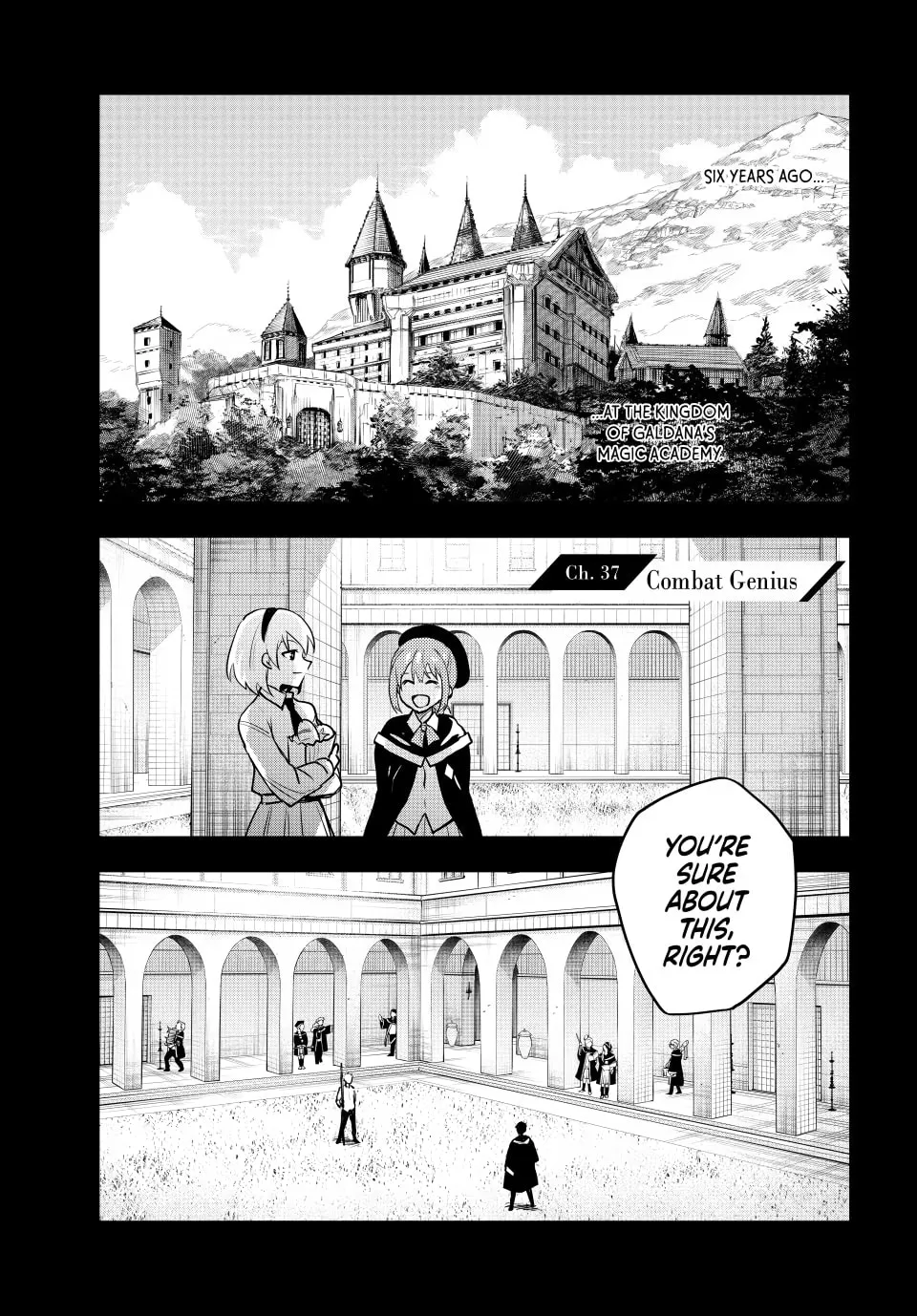 The Banished Court Magician Aims to Become the Strongest Chapter 37 page 1 - 