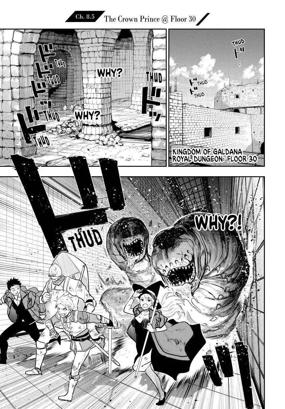 The Banished Court Magician Aims to Become the Strongest Chapter 8.5 page 1 - 