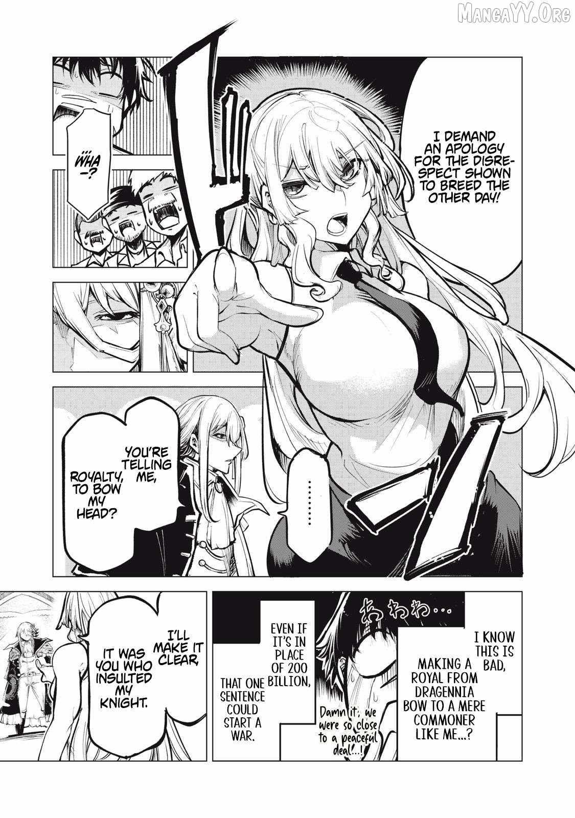 The Banished Dragon Master Becomes a Warrior in the Neighboring Country Where He Was Picked up Chapter 28 page 7 - 
