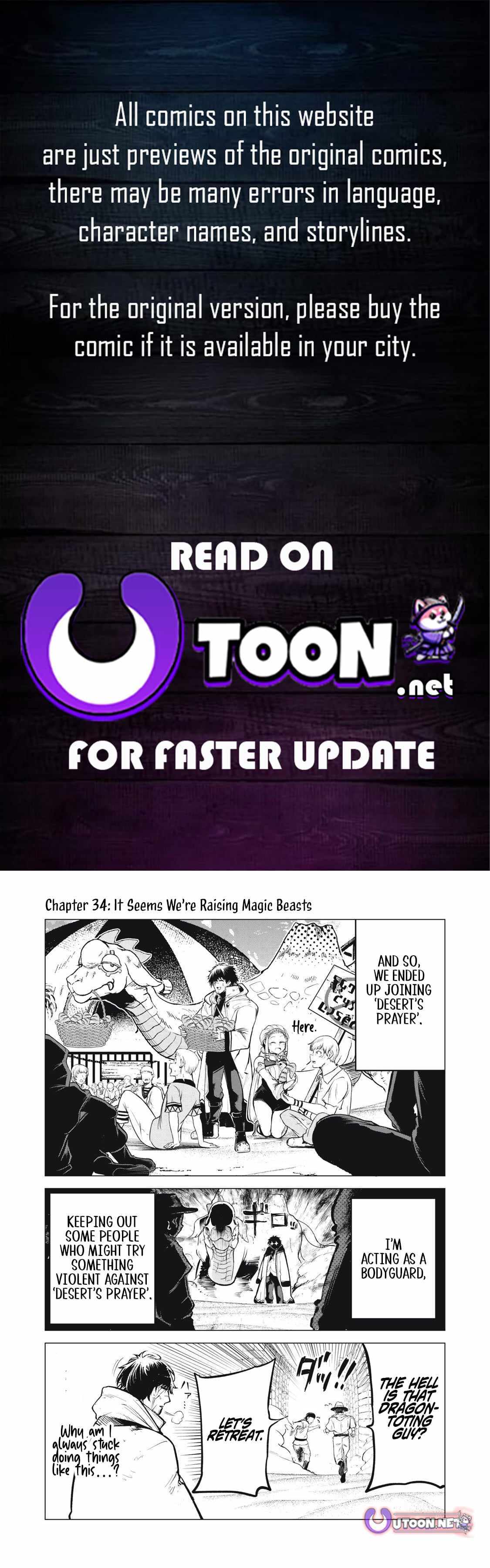 The Banished Dragon Master Becomes a Warrior in the Neighboring Country Where He Was Picked up Chapter 34 page 2 - 