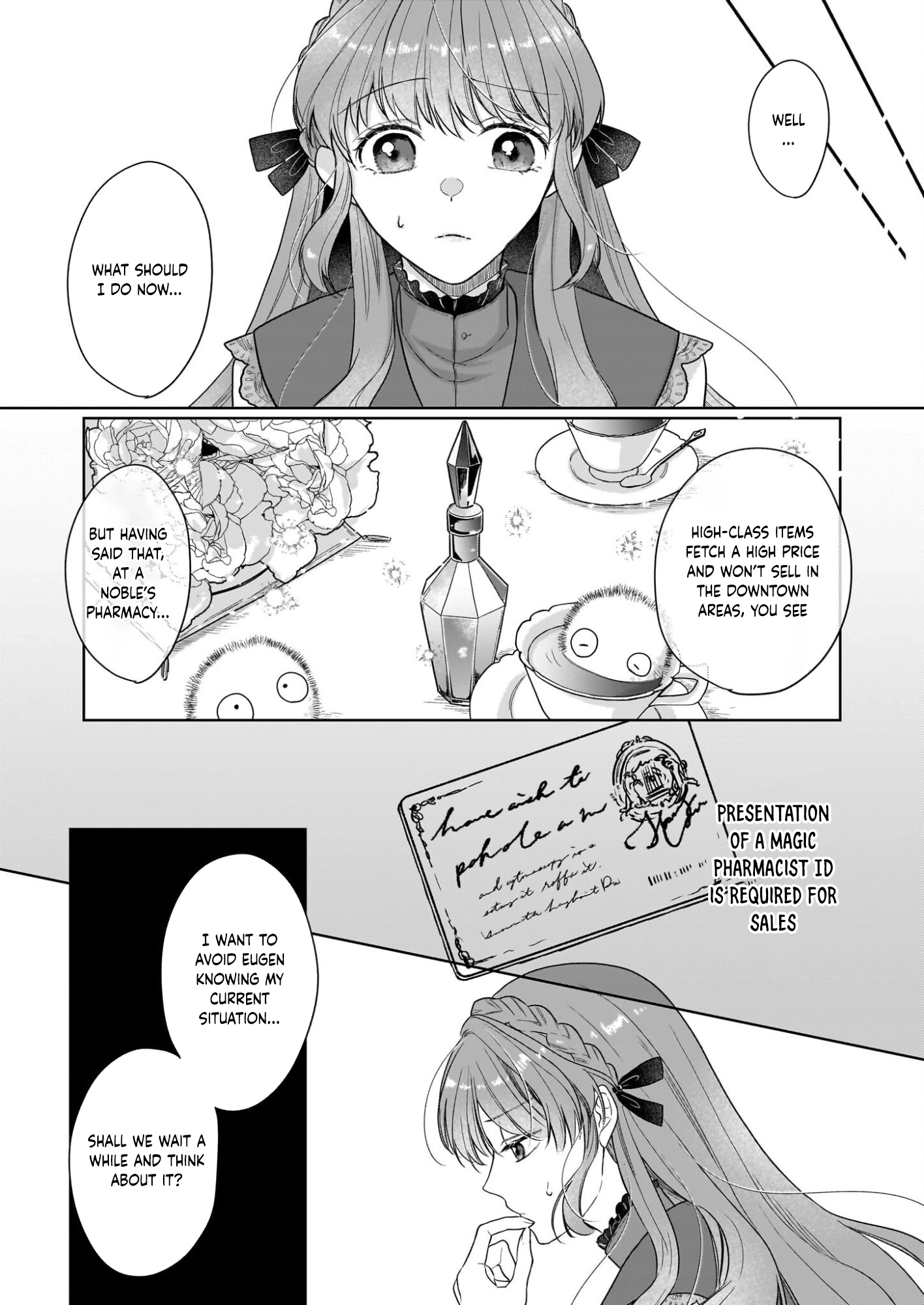 The Banished Magic Pharmacist Finds a Second Life in a Secret Herb Garden Surrounded by Medicinal Beasts and Fairies Chapter 3 page 11 - 