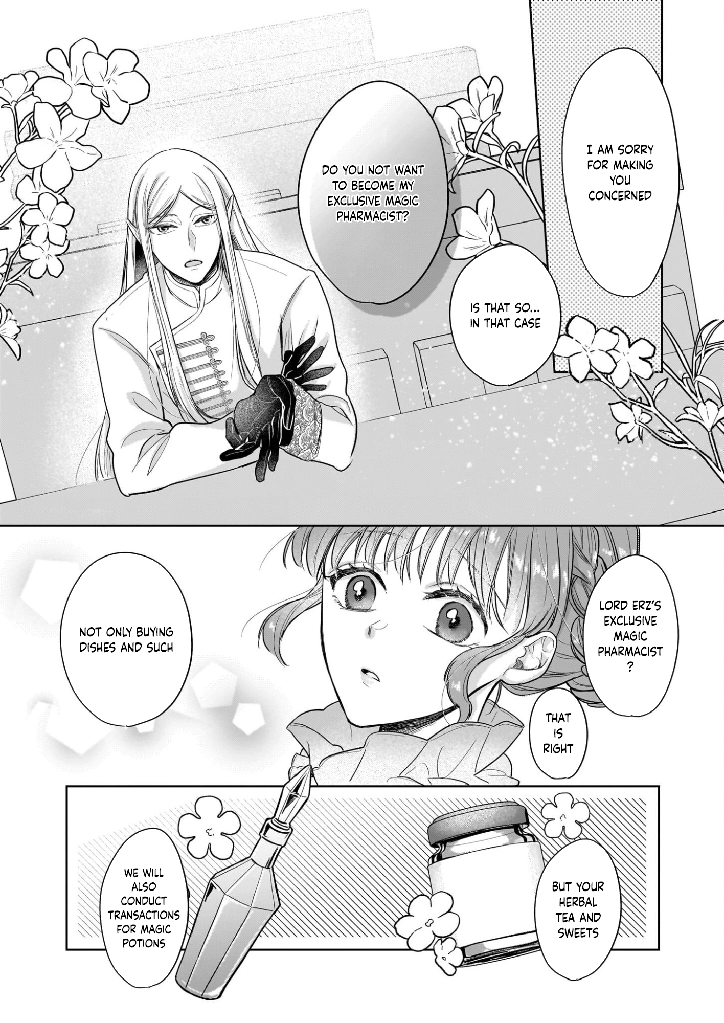 The Banished Magic Pharmacist Finds a Second Life in a Secret Herb Garden Surrounded by Medicinal Beasts and Fairies Chapter 5 page 3 - 