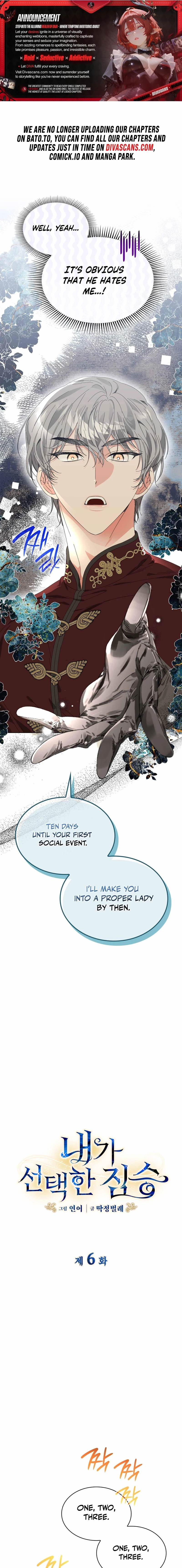The Beast I Chose Chapter 6 page 1 - 