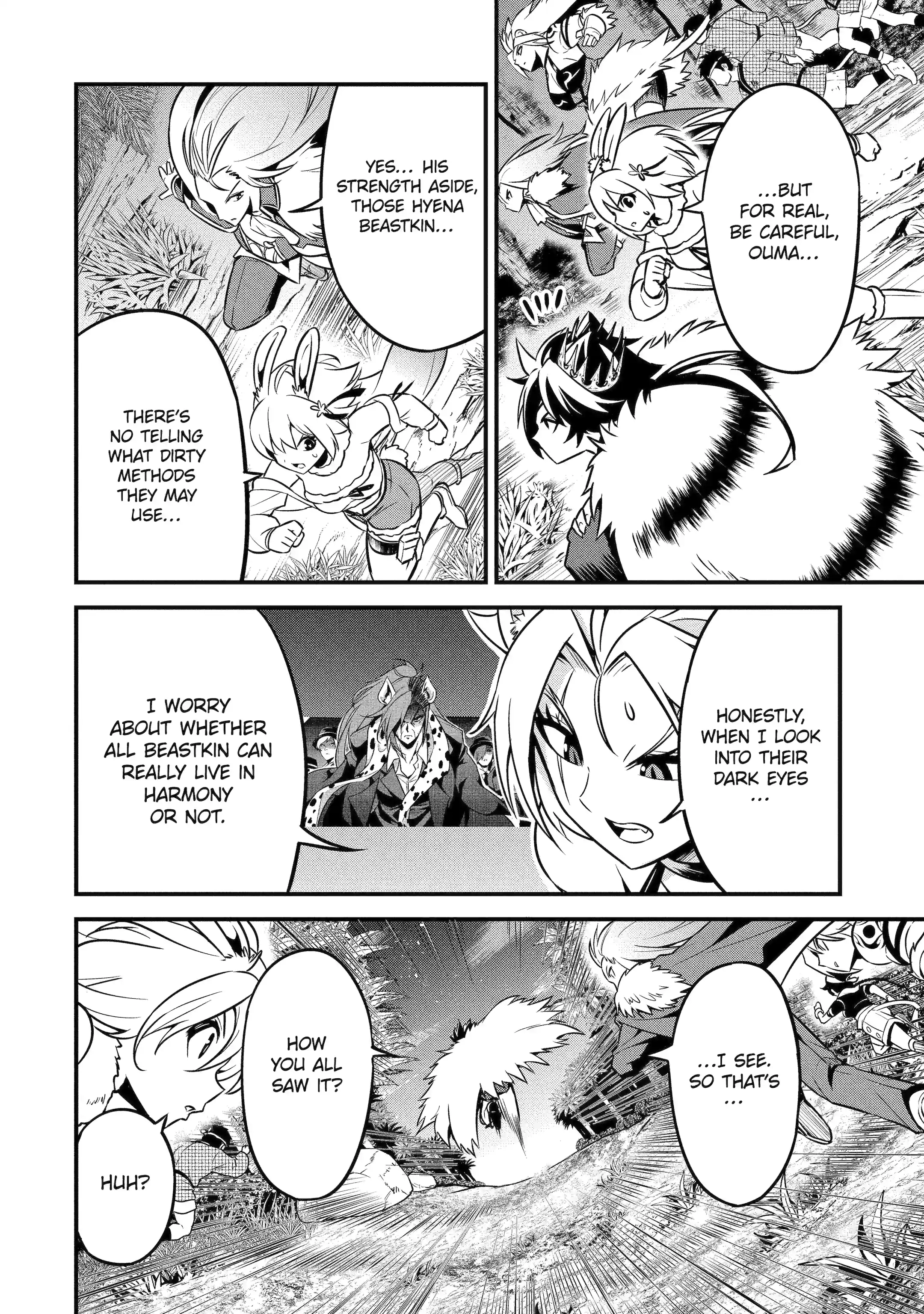 The Beast King Ouma Reconquers the World Chapter 7.4 page 1 - 