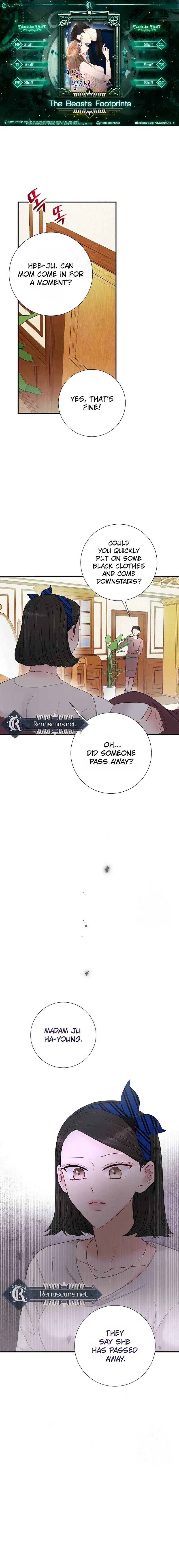 The Beast’s Footprints Chapter 33 page 1 - 