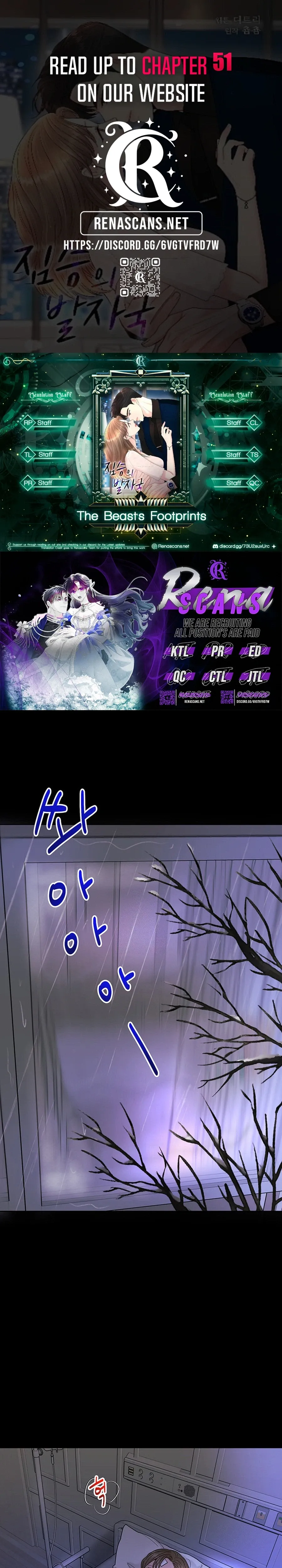 The Beast’s Footprints Chapter 44 page 1 - 