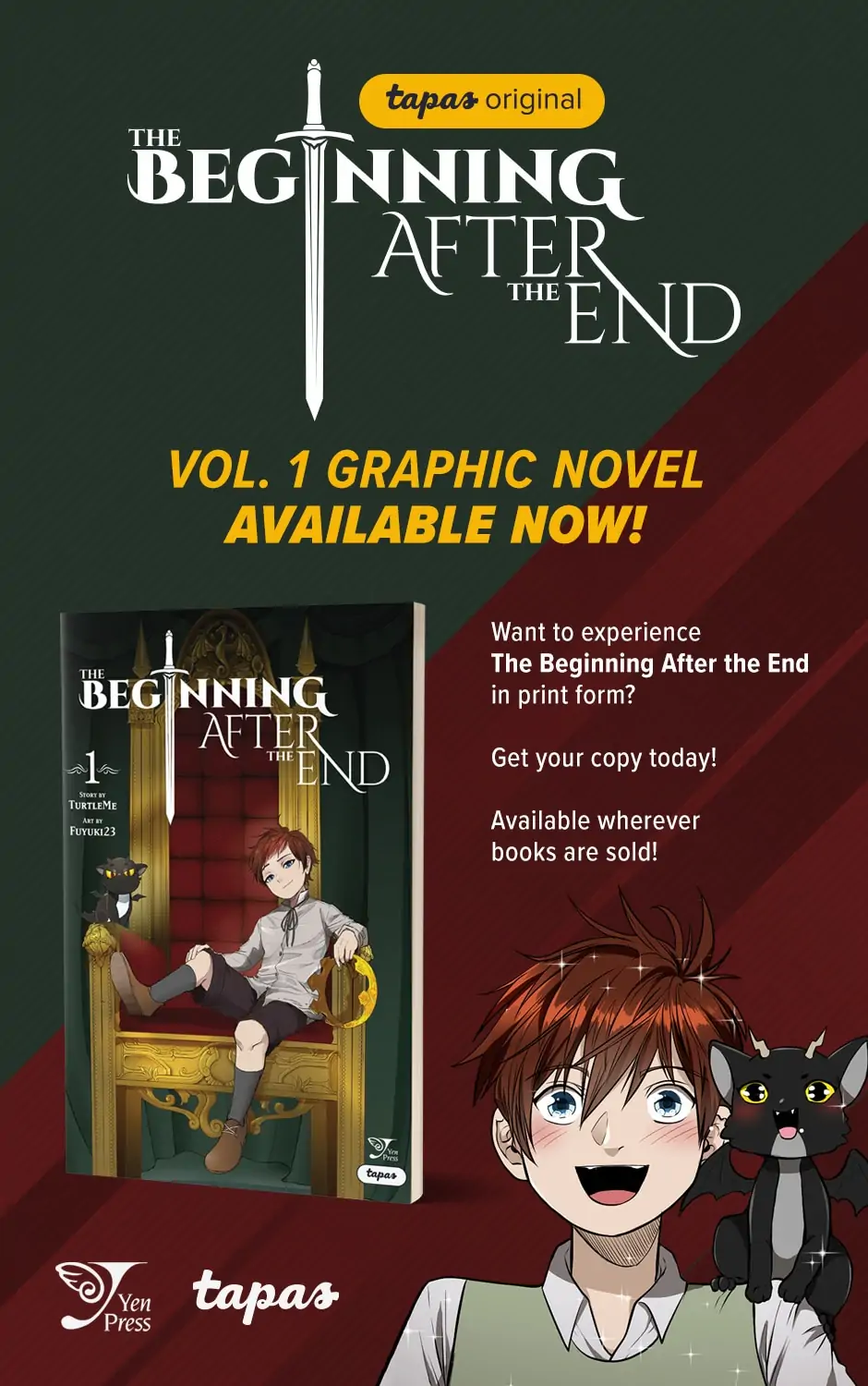 The Beginning After the End Chapter 154.5 page 1 - 