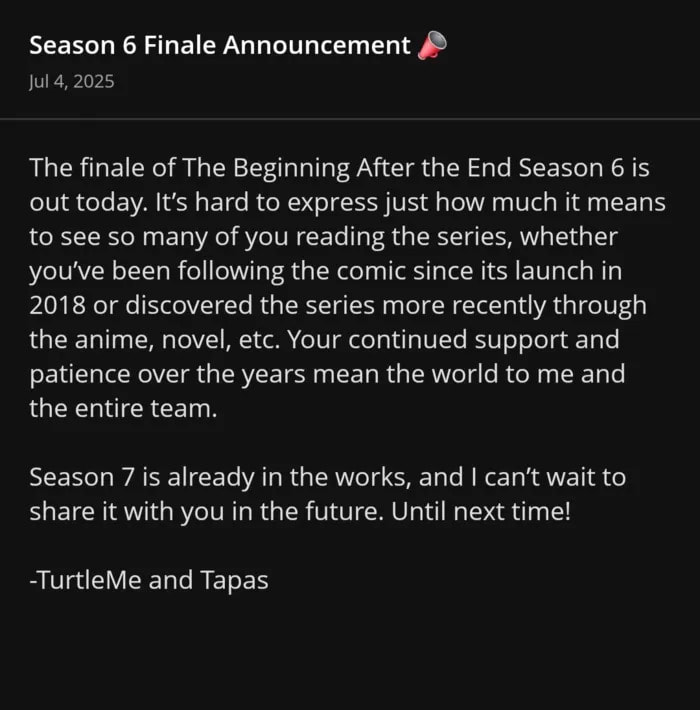 The Beginning After the End Chapter 225.5 page 1 - 