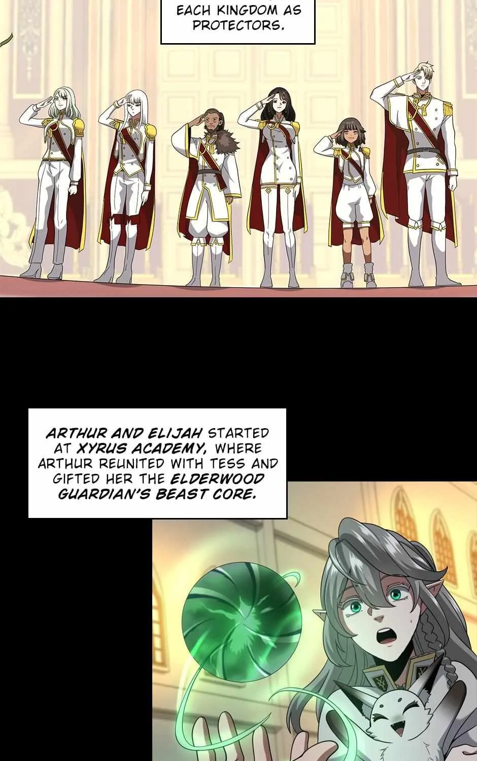The Beginning After the End Chapter 6.7 page 34 - 